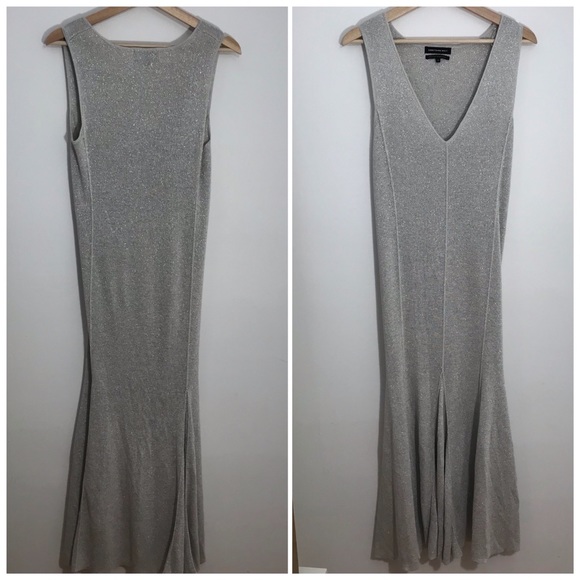 Something Navy Medium Silver Dress - Picture 6 of 6